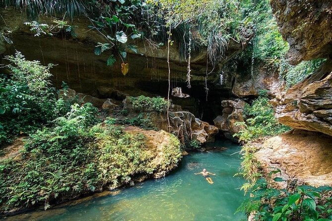 river-caving-at-arenales-charco-azul-indian-cave-and-waterfall