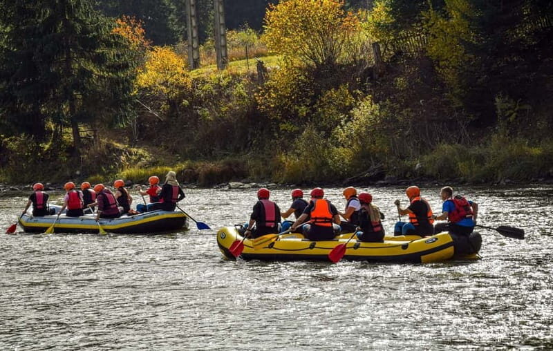 River Rafting down Bistrita Valley - Key Points