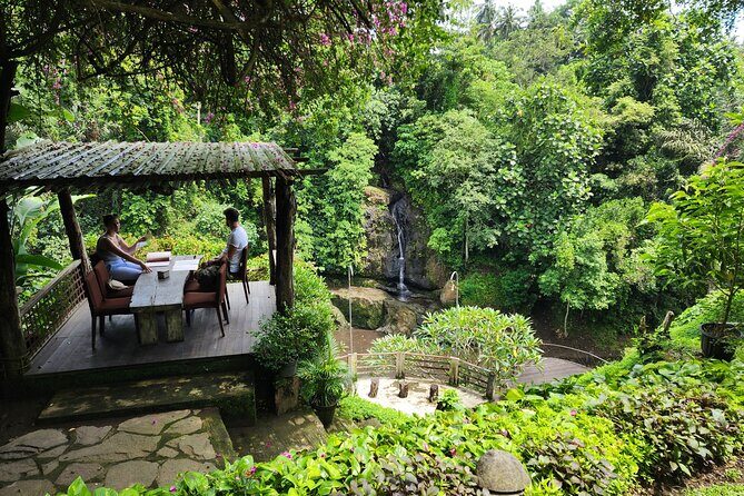 River Walk with Waterfalls and Cliffside Lunch Ubud Hidden Gems - Key Points