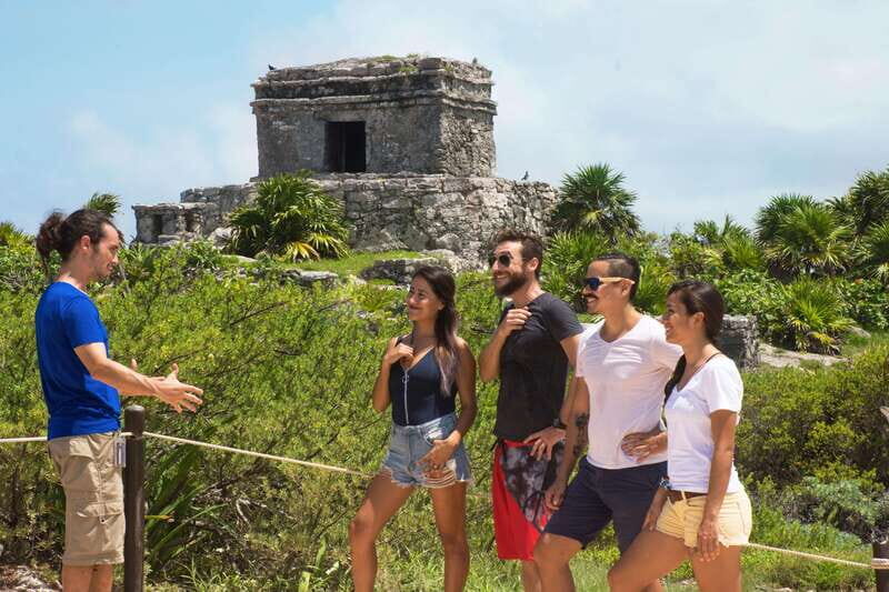Riviera Maya: Exclusive Rio Secreto and Tulum Tour - Exploring the Tulum Ruins