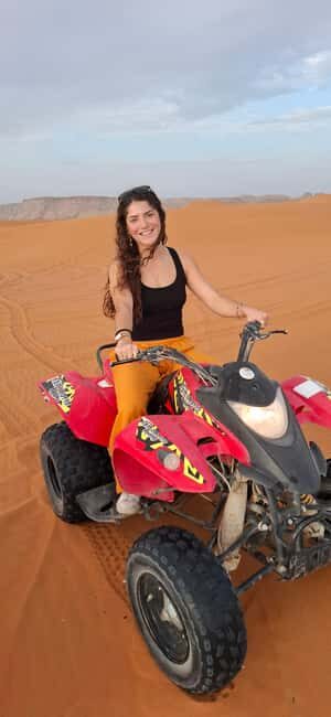 Riyadh: Desert Sand Dunes (VIT-Qude bike + Camel Ride) - Included Snacks and Comforts