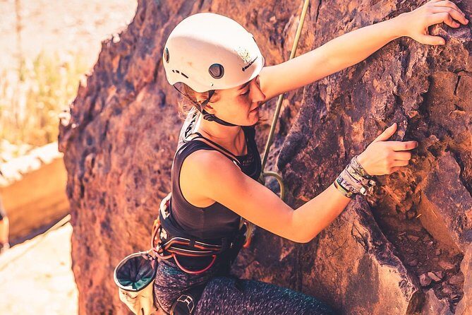 Rock Climbing from Beginners to Experts - Small Groups - Introducing the Gran Canaria Rock Climbing Tour