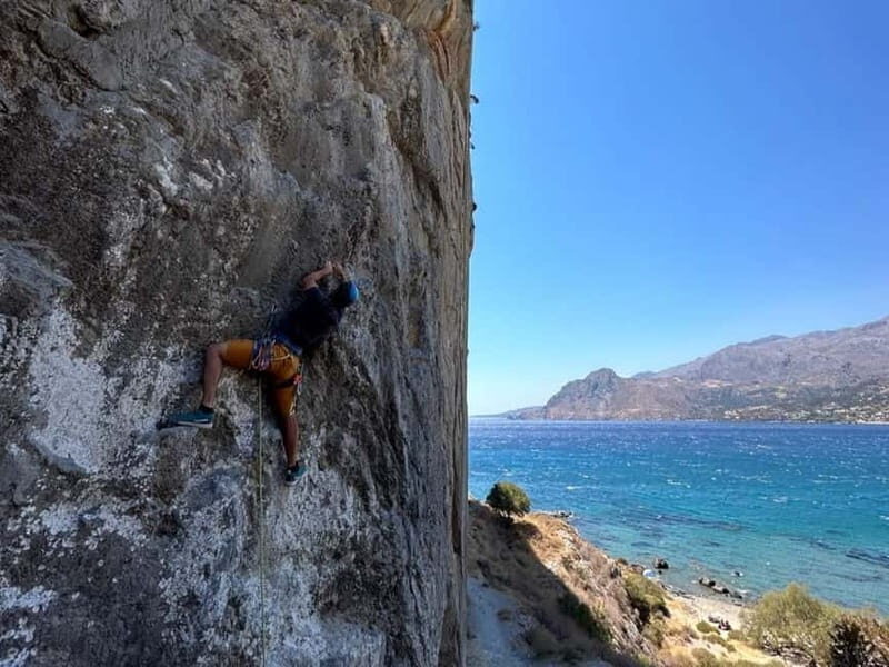 Rock Climbing in Crete with a Guide at Plakias Beach sectors - An In-Depth Look at the Crete Rock Climbing Experience