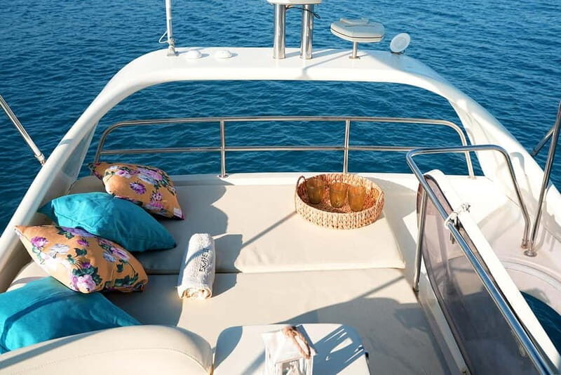 Rodman 38 Flybridge - Blue Lagoon Charters - The onboard Experience: Comfort Meets Convenience