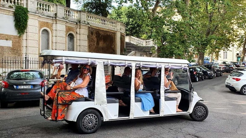 Roman Evening Golf Cart Tour + Pizza & Gelato | Max 6 People - Introduction