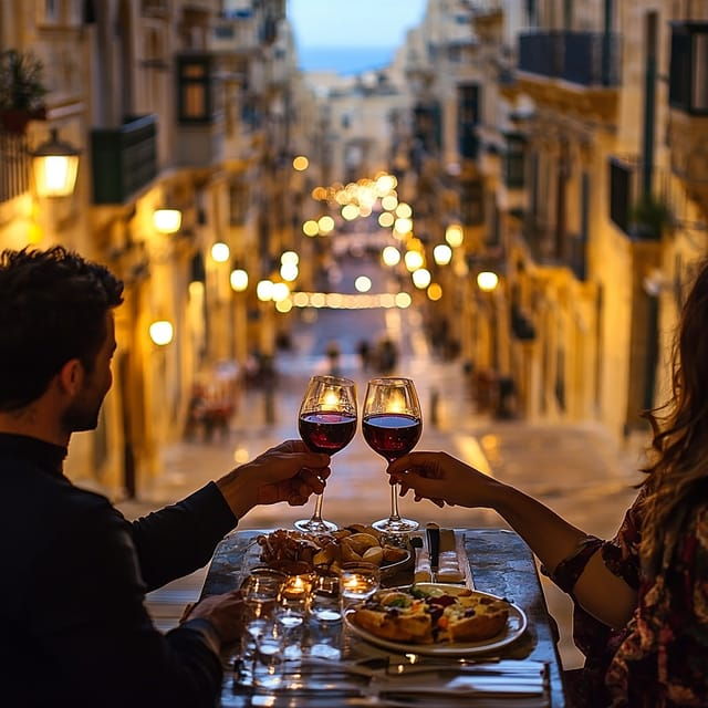 romantic-italian-cuisine-dinner-in-valletta