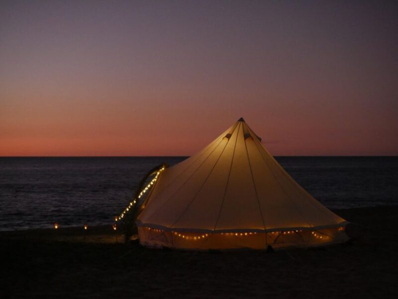 Romantic Sunset Experience with Glamping Silver Pack - What You Can Expect from the Experience