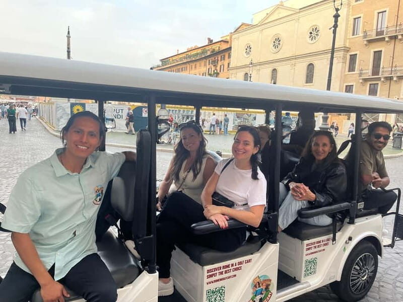 Rome 3 hours Golf Cart Sightseeing tour with gelato/suppli - Key Points  