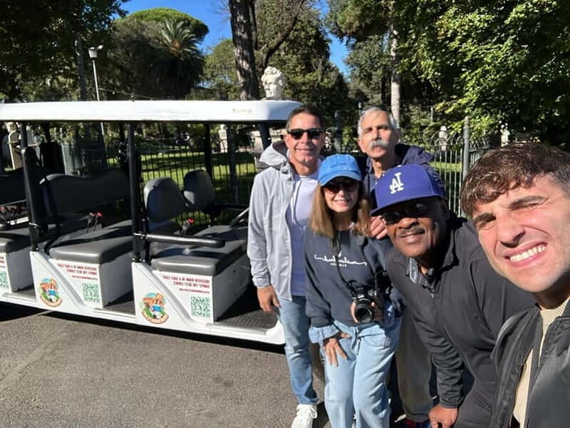 Rome 3 hours Golf Cart Sightseeing tour with gelato/suppli - The Sum Up