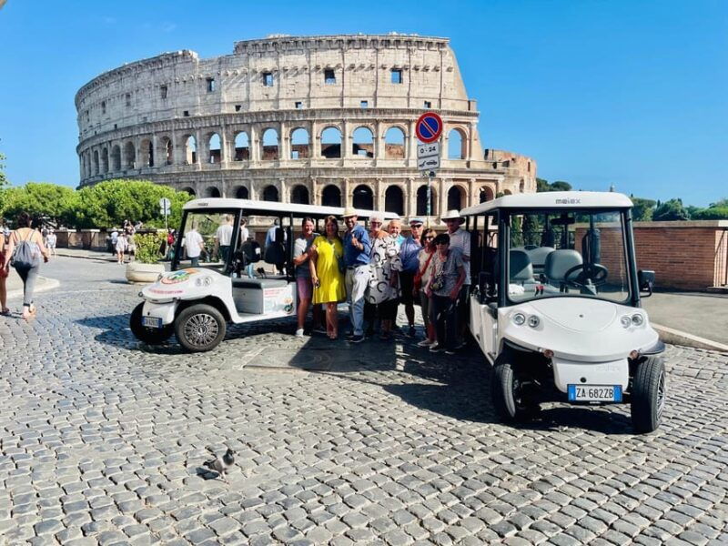 rome-4-hours-golf-cart-personalised-tour-with-private-pickup