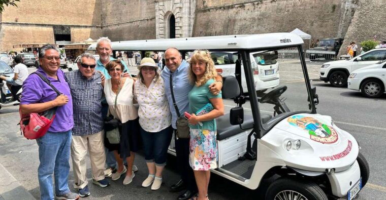 rome-4-hours-private-golf-cart-tour-with-convenient-pickup