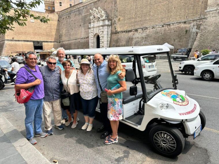 rome-4-hours-private-golf-cart-tour-with-convenient-pickup