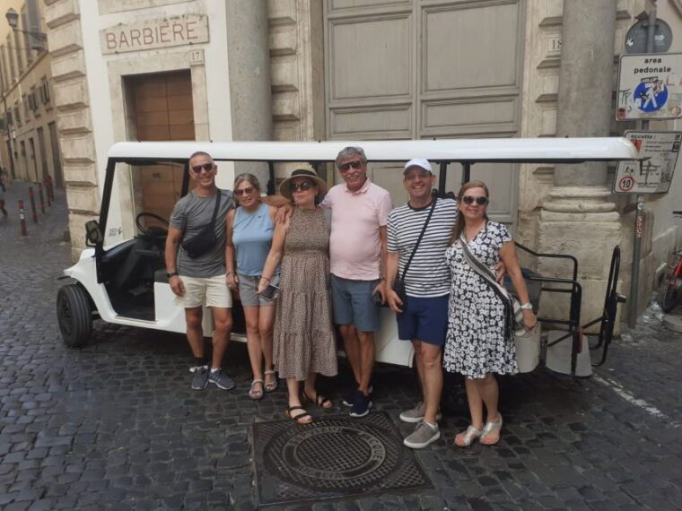 rome-4-hours-private-golf-cart-tour-with-convenient-pickup