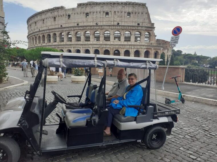 rome-4-hours-private-golf-cart-tour-with-convenient-pickup