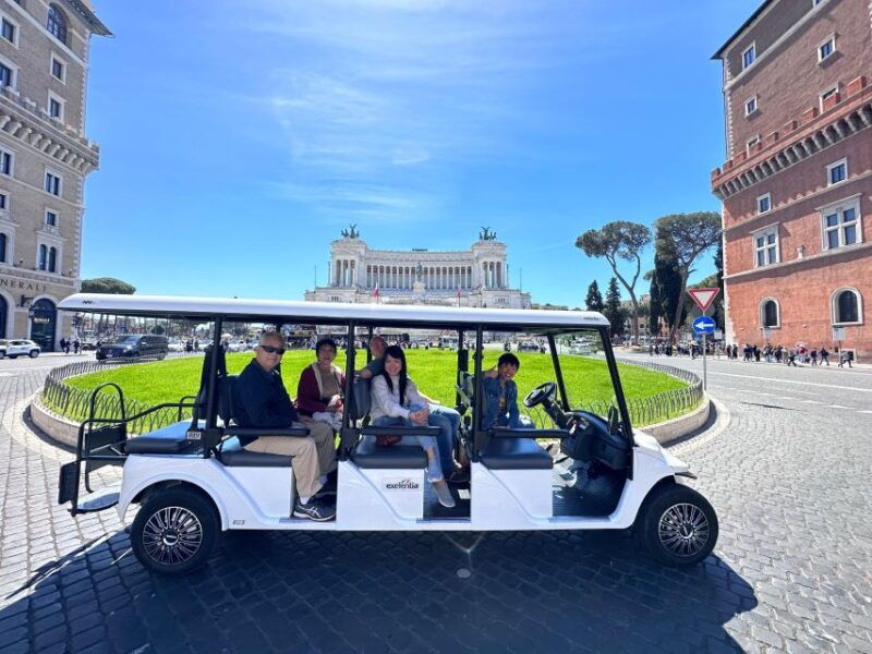 rome-6-hours-private-golf-cart-tour-with-hotel-pickup