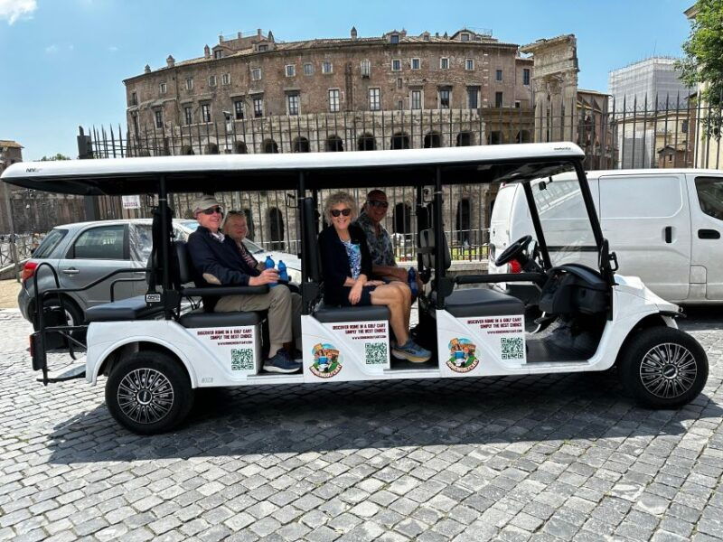 rome-6-hours-private-golf-cart-tour-with-hotel-pickup
