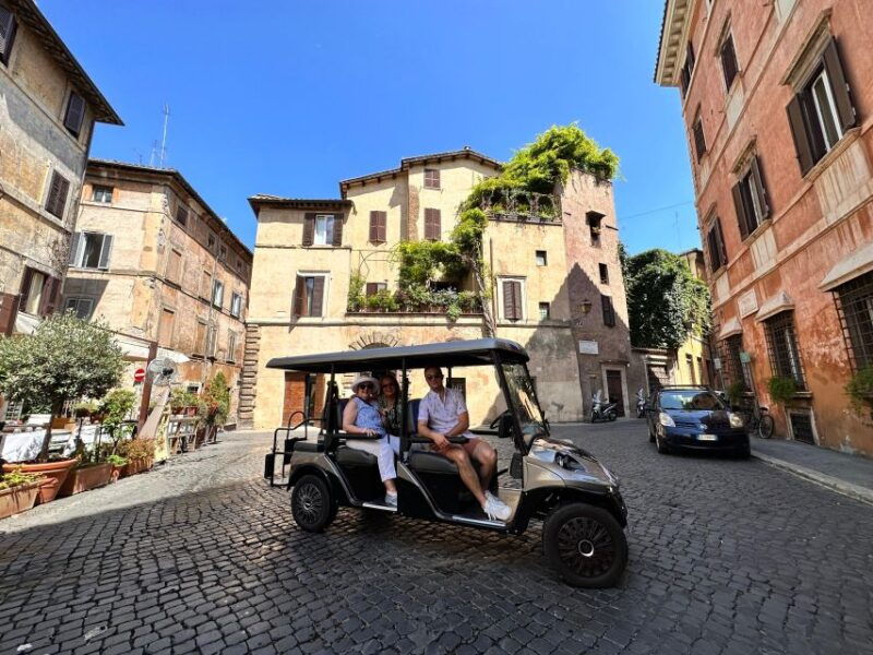 rome-6-hours-private-golf-cart-tour-with-hotel-pickup