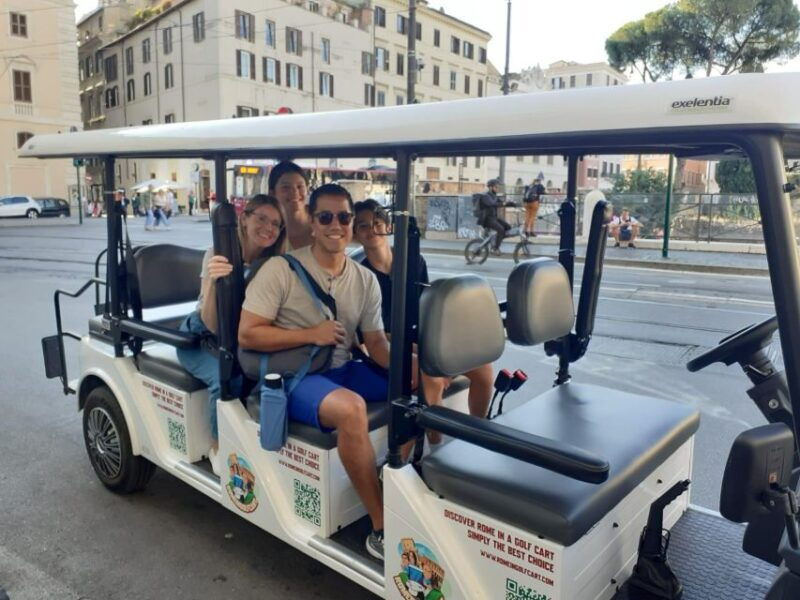 rome-6-hours-private-golf-cart-tour-with-hotel-pickup