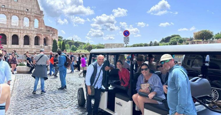 rome-6-hours-private-golf-cart-tour-with-hotel-pickup