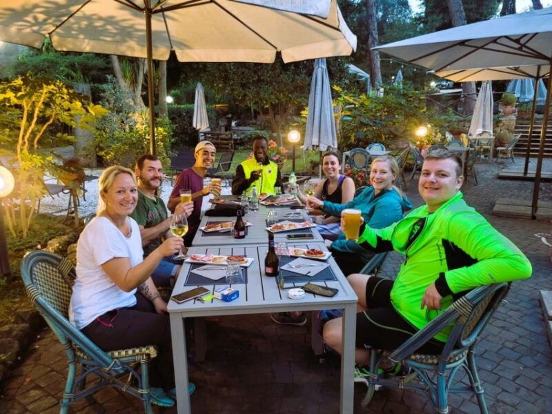 rome-appian-way-catacomb-sunset-e-bike-tour-with-aperitif