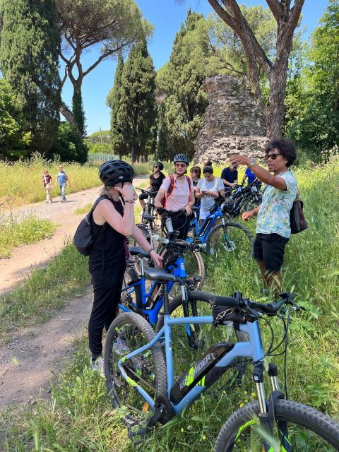 rome-appian-way-catacomb-sunset-e-bike-tour-with-aperitif