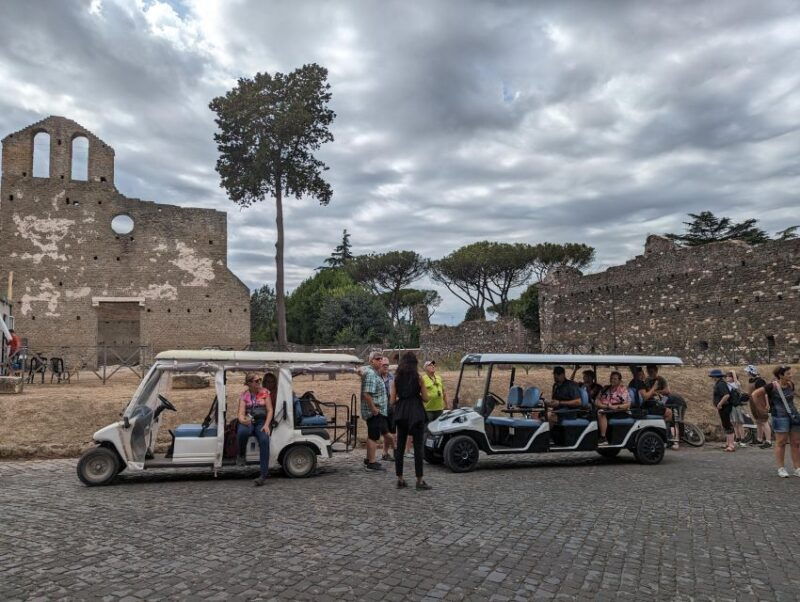 rome-appian-way-catacombs-golf-cart-shared-tour