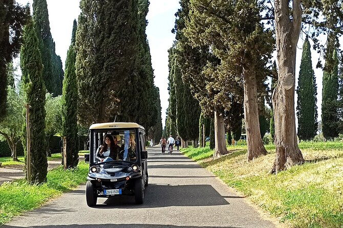 rome-appian-way-catacombs-guided-tour-with-golf-cart-shuttle-2