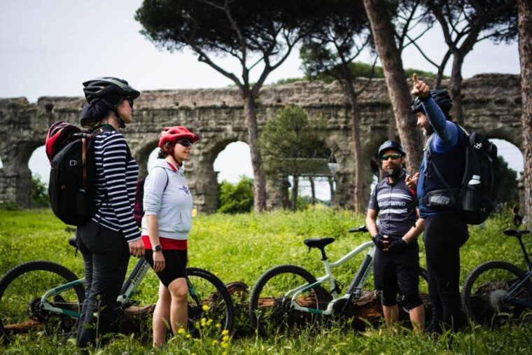rome-appian-way-guided-tour-on-e-bike-with-italian-aperitif