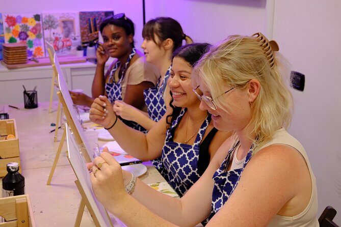 Rome Art Class: Painting & Unlimited Wine - The Experience: What to Expect from Start to Finish
