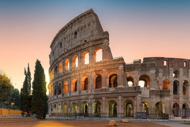Rome at Sunset: Colosseum, Forum & Trevi Fountain Group Tour - Key Points