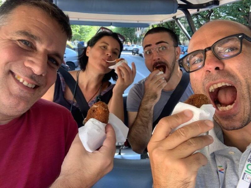 rome-authentic-roman-lunch-food-tour-on-electric-golf-cart