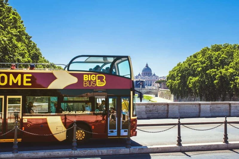 Rome: Big Bus Hop-on, Hop-off Open-Top Sightseeing Tour - Key Points