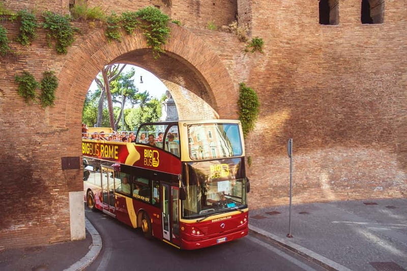 Rome: Big Bus Hop-on, Hop-off Open-Top Sightseeing Tour - Practical Tips for Maximizing Your Tour