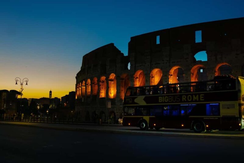 Rome: Big Bus Panoramic Night Tour by Open-Top Bus - The Sum Up