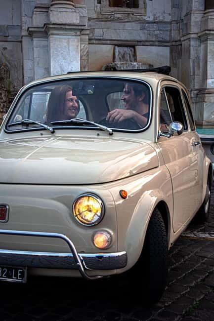 Rome by Fiat 500: Guided Sightseeing Tour by VintageFiat 500 - The Iconic Landmarks from a Different Angle
