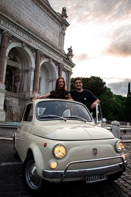 Rome by Fiat 500: Guided Sightseeing Tour by VintageFiat 500 - Cultural Landmarks and Hidden Gems