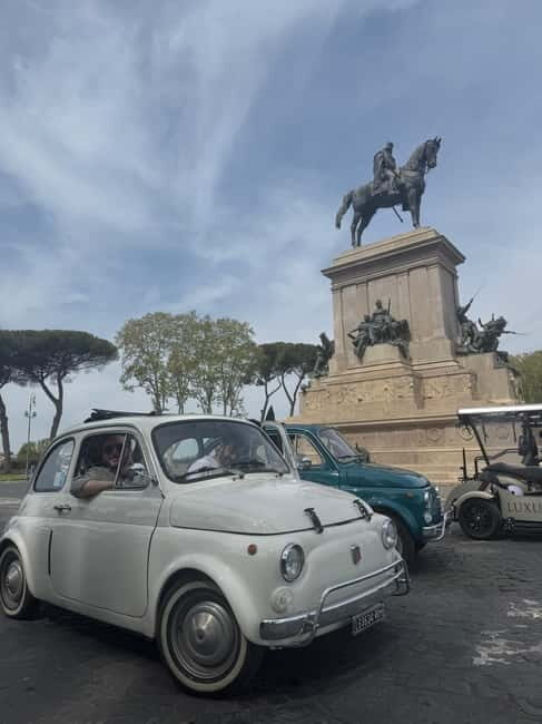Rome by Fiat 500: Guided Sightseeing Tour by VintageFiat 500 - Price and Value