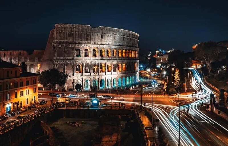 Rome by Night Car Tour with Local Guide - Key Points