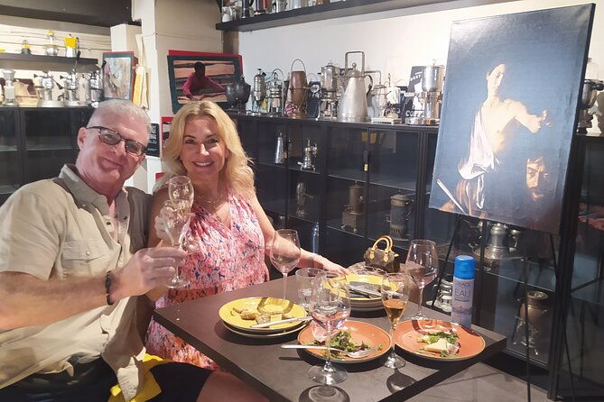 rome-caravaggio-experience-with-lunch-wine-tasting-gelato