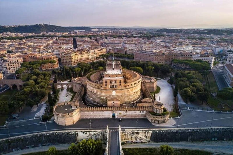 Rome: Castel SantAngelo Private Tour with Aperitif - Key Points
