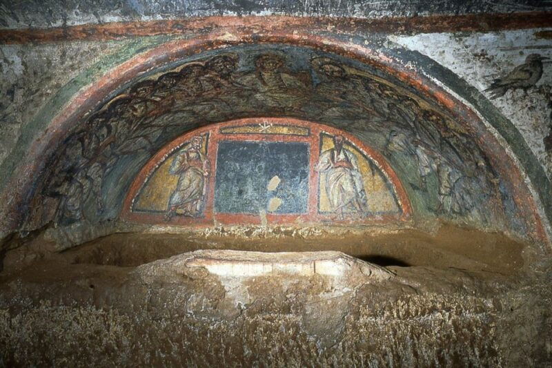 rome-catacombs-of-domitilla-entry-ticket-guided-tour