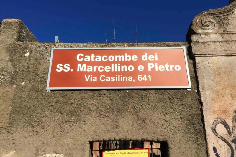 rome-catacombs-of-saints-marcellino-and-pietro-guided-tour