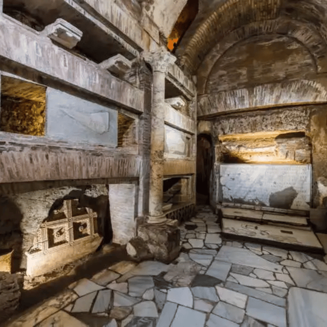 rome-catacombs-of-san-callisto-guided-tour-with-transfer