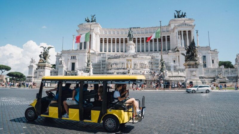rome-city-highlights-golf-cart-tour-with-local-guide