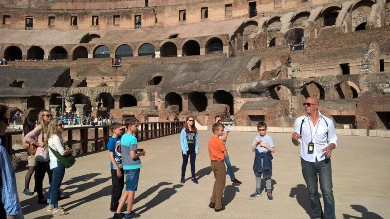 rome-colosseum-arena-roman-forum-private-tour-with-pickup