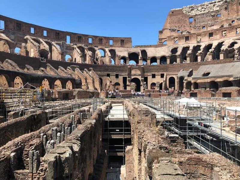 Rome: Colosseum Dungeon, Forum & Palatine Hill VIP Tour - Key Points