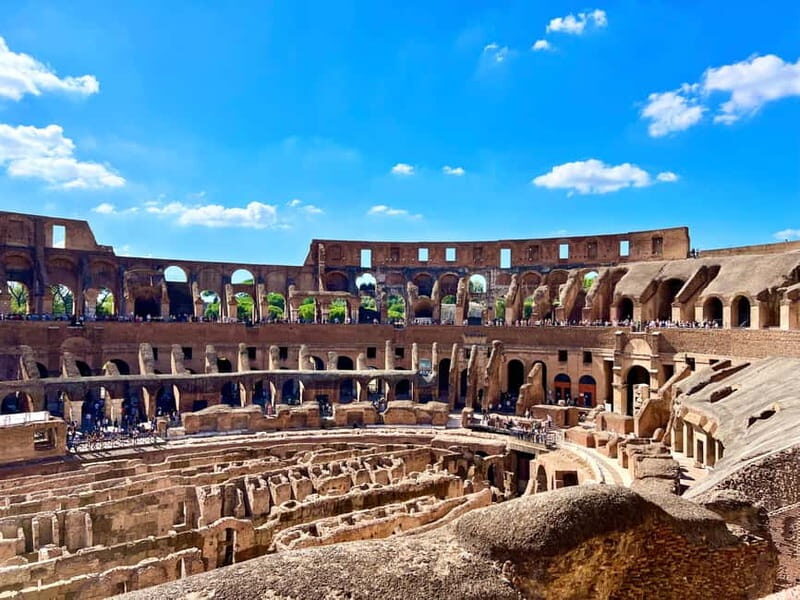Rome: Colosseum & Forum with AudioGuide App + Optional Arena - FAQs