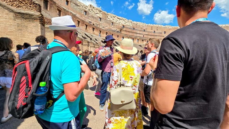 Rome: Colosseum, Roman Forum, and Palatine Hill Guided Tour - Key Points