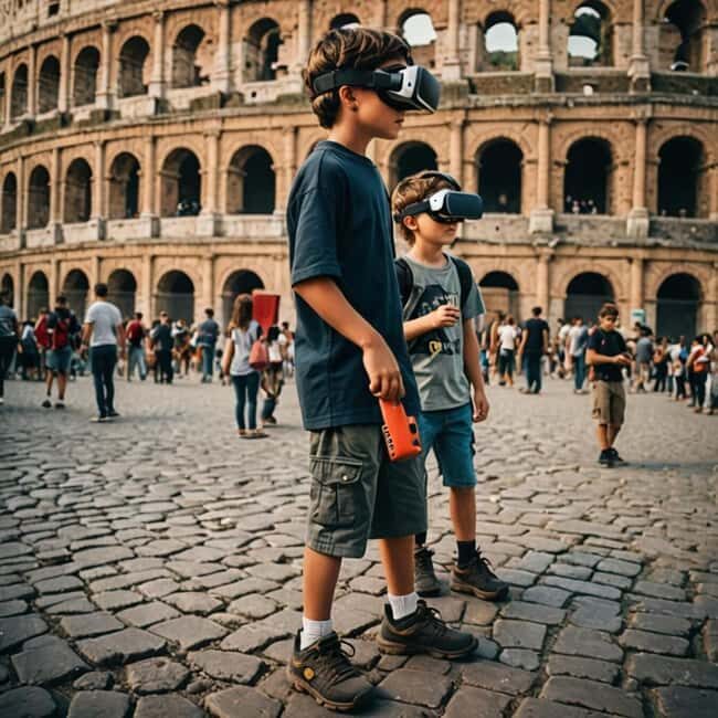 Rome: Colosseum VR Experience + Audioguide App - Key Points