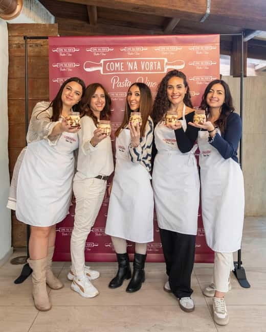 Rome: Cooking class with wine pairing at Come Na Vorta - Key Points